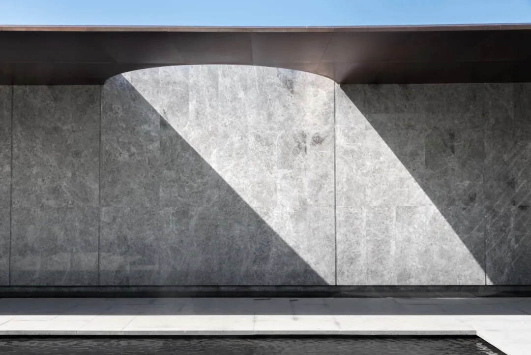 Tundra Gray Marble External Architecture