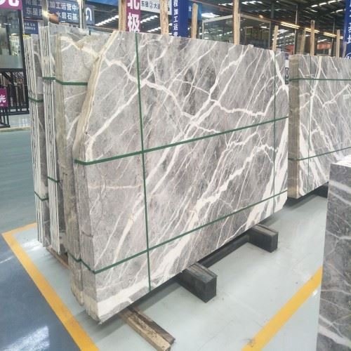 Casual Gray Marble Slab