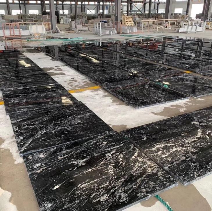 Portoro Black Granite