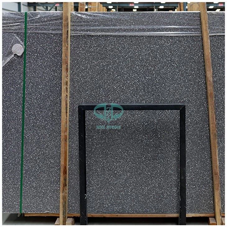 Grey White Terrazzo Stone Slabs