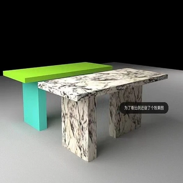 Calacatta Viola Dinning Table